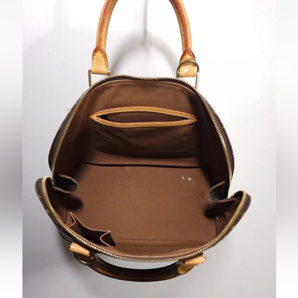 Authentic Louis Vuitton Alma PM Monogram Canvas Leather Hand Bag - Vintage - Picture 13 of 16